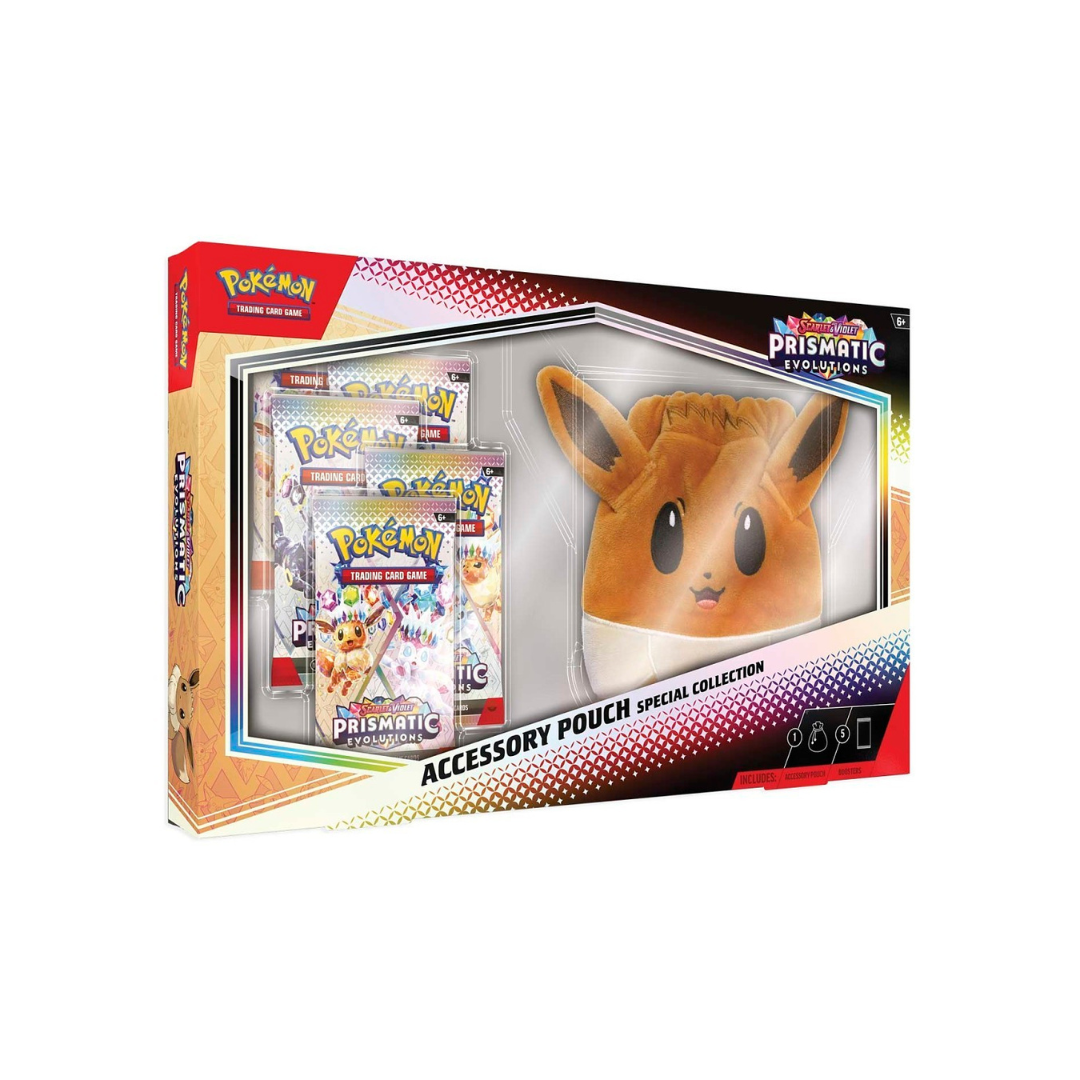 Pokémon Scarlet & Violet Prismatic Evolutions Accessory Pouch Special Collection
