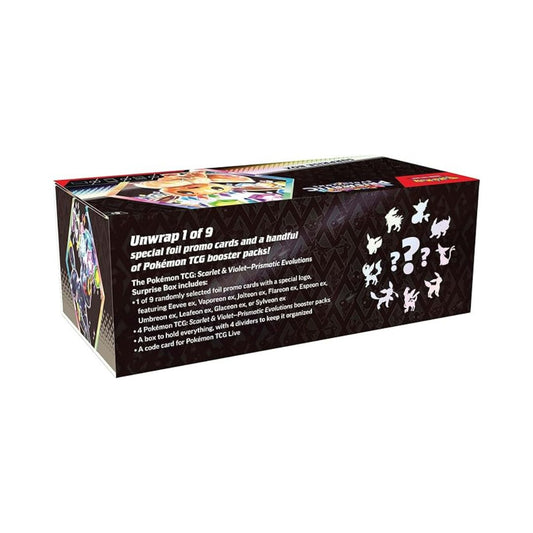 Pokémon TCG Scarlet & Violet Prismatic Evolutions Surprise Box