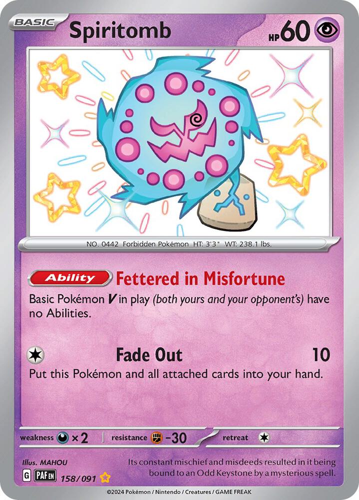Spiritomb - SV: Paldean Fates
