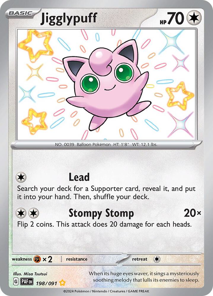 Jigglypuff - SV: Paldean Fates