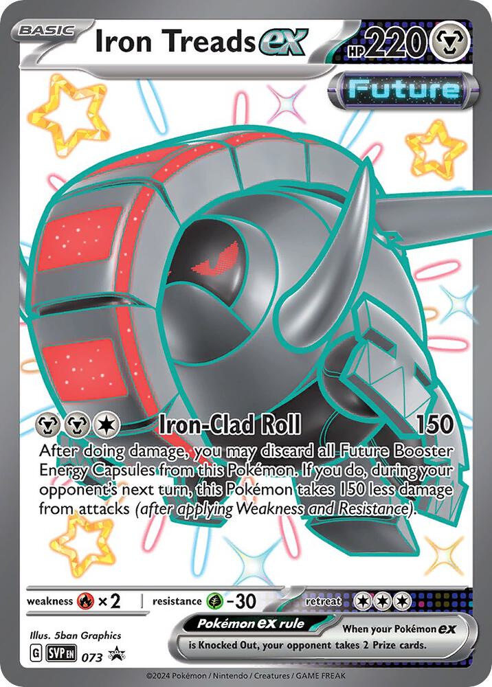 Iron Treads ex - 073 - SV: Scarlet & Violet Promo Cards